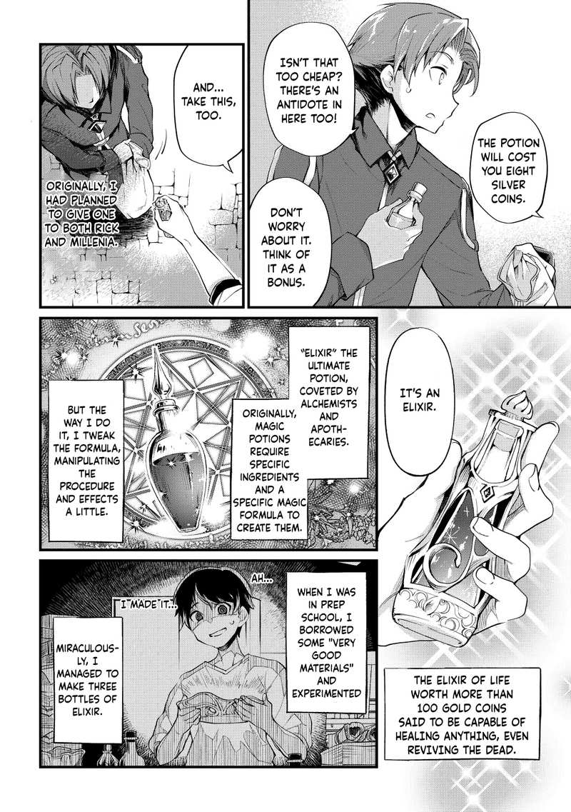 Ochikobore “1” Mahou Tsukai Wa, Kyou Mo Muishiki Ni Cheat Wo Tsukau chapter 8 - page 17