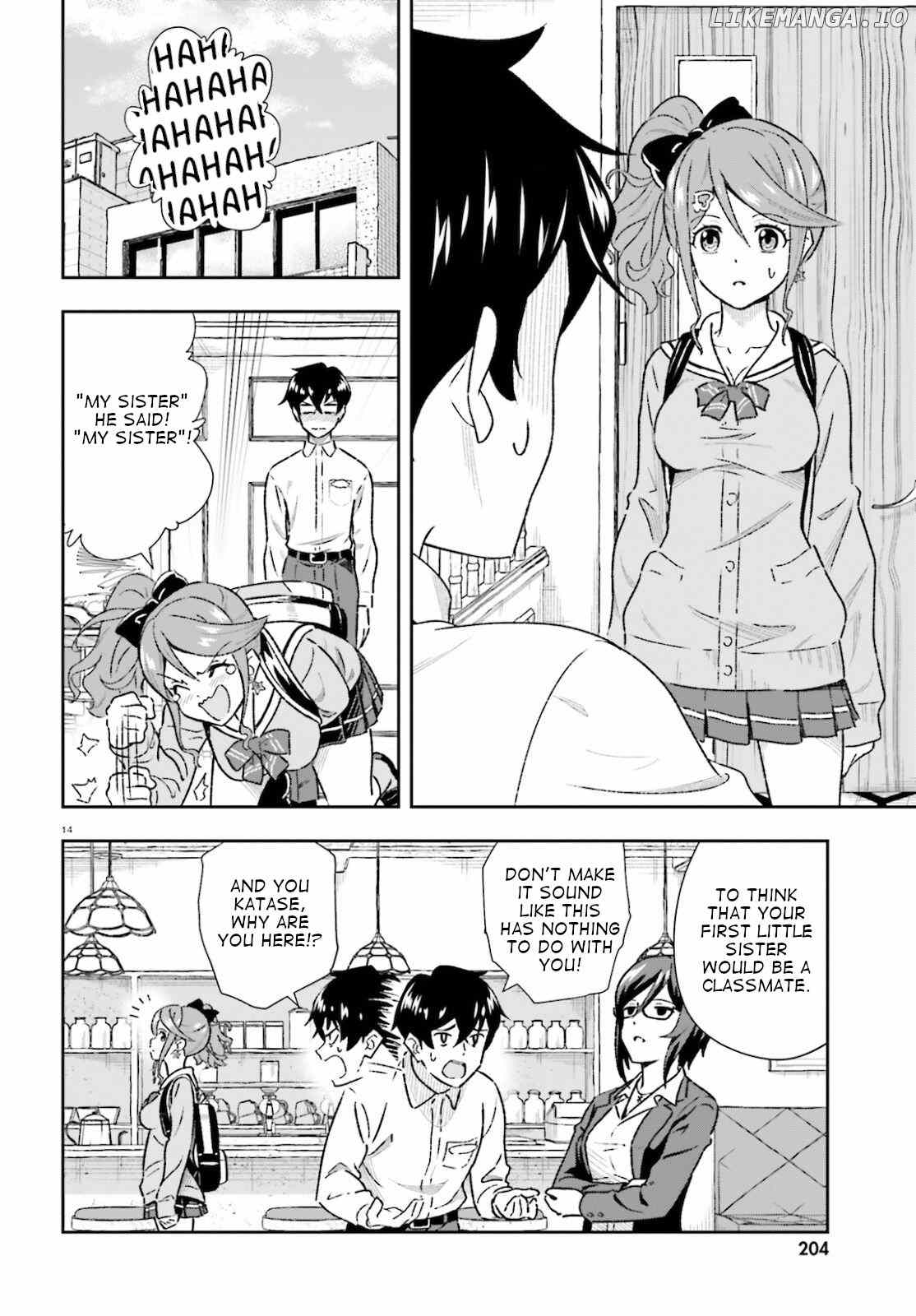 Suki Sugiru Kara Kanojo Ijou no, Imouto Toshite Aishite Kudasai chapter 1.5 - page 14