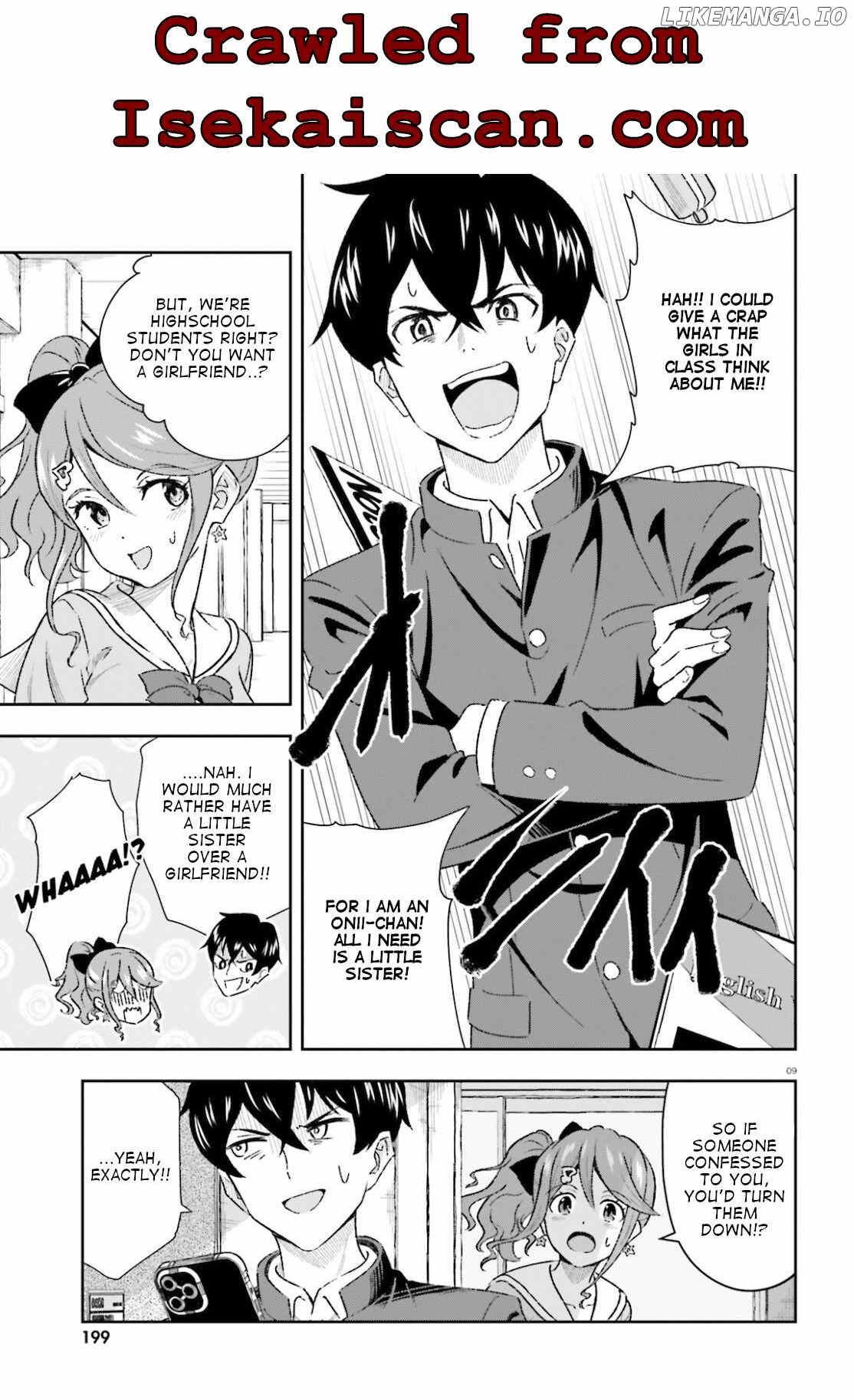 Suki Sugiru Kara Kanojo Ijou no, Imouto Toshite Aishite Kudasai chapter 1.5 - page 9