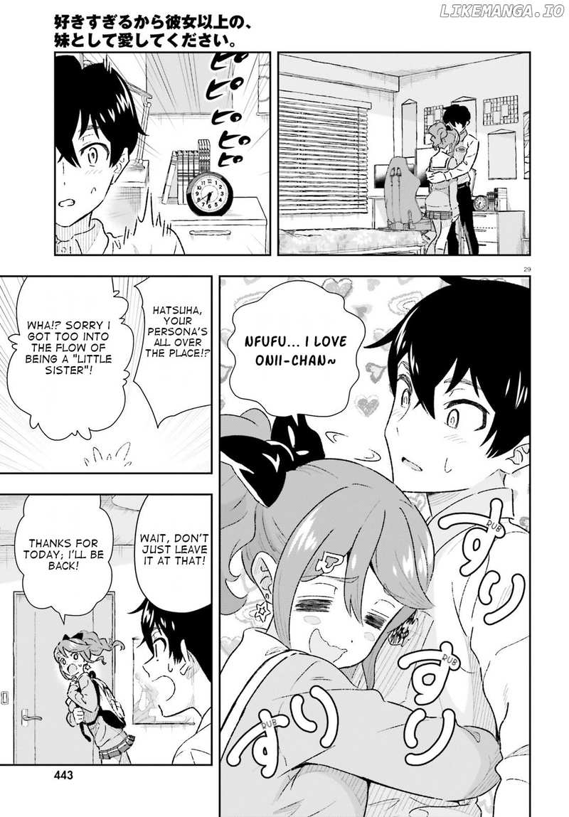 Suki Sugiru Kara Kanojo Ijou no, Imouto Toshite Aishite Kudasai chapter 2 - page 29