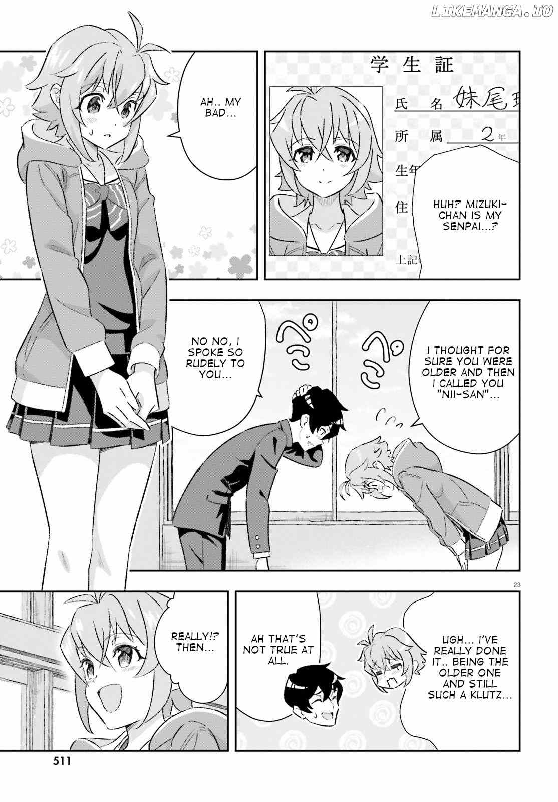 Suki Sugiru Kara Kanojo Ijou no, Imouto Toshite Aishite Kudasai chapter 4 - page 23