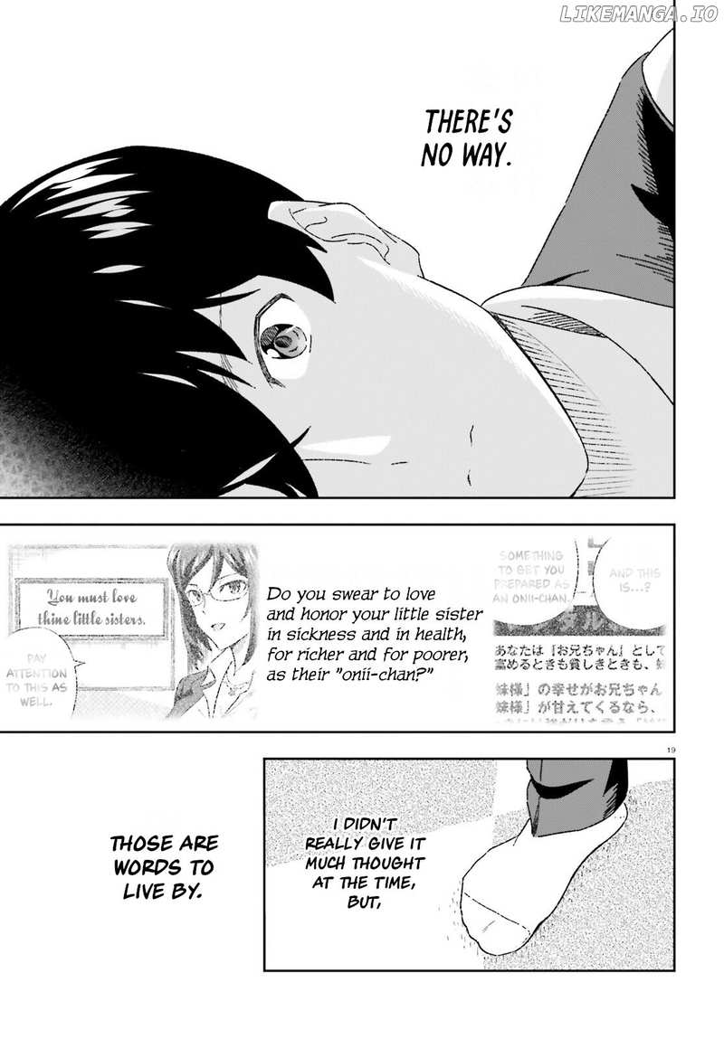 Suki Sugiru Kara Kanojo Ijou no, Imouto Toshite Aishite Kudasai chapter 8 - page 19