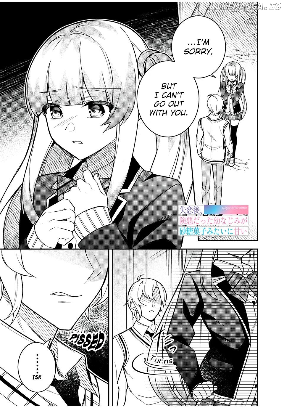 After a heartbreak, My Bitter Childhood Friend Is Now Sweet Like Sugar chapter 9.1 - page 2