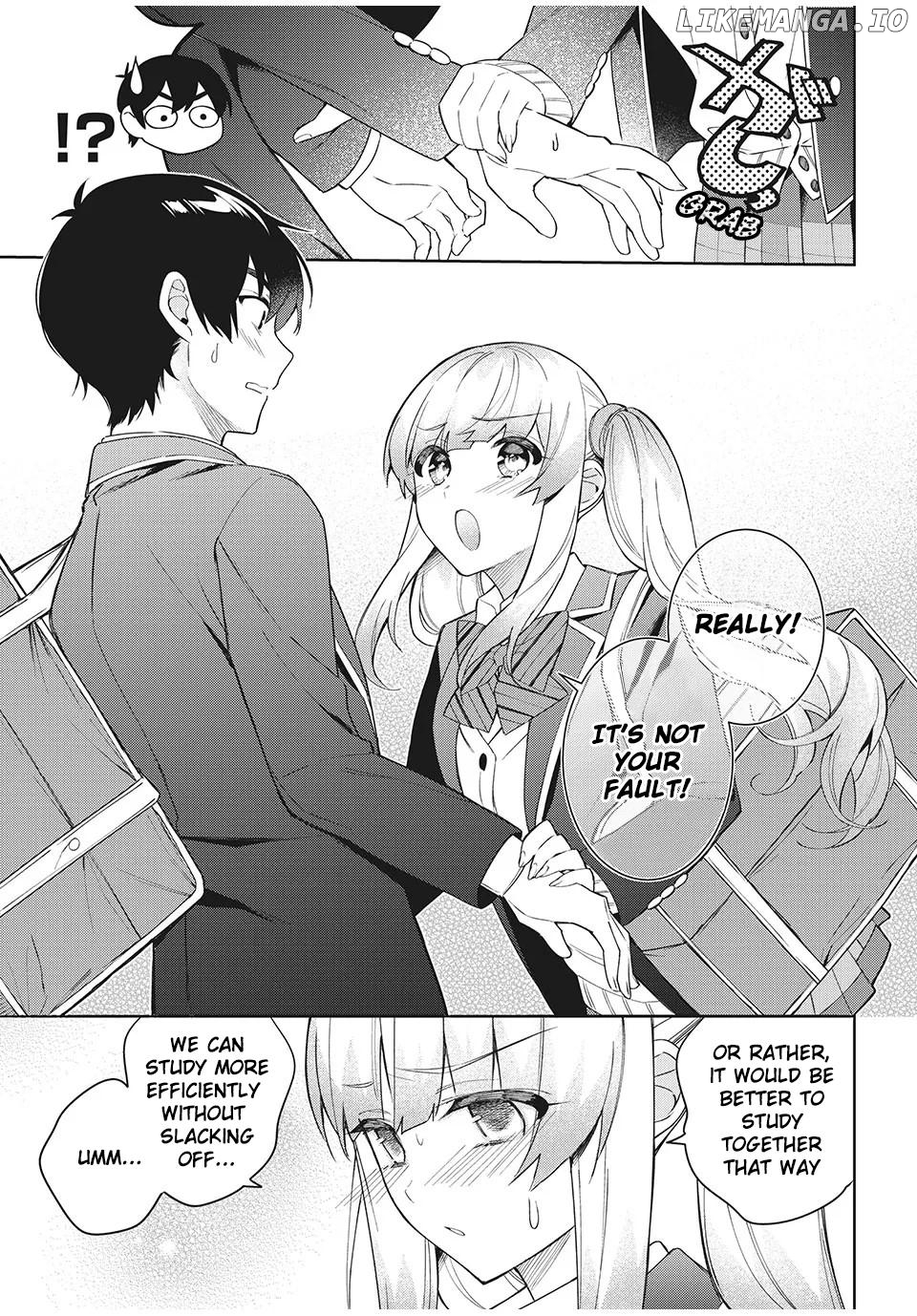 After a heartbreak, My Bitter Childhood Friend Is Now Sweet Like Sugar chapter 7.1 - page 8