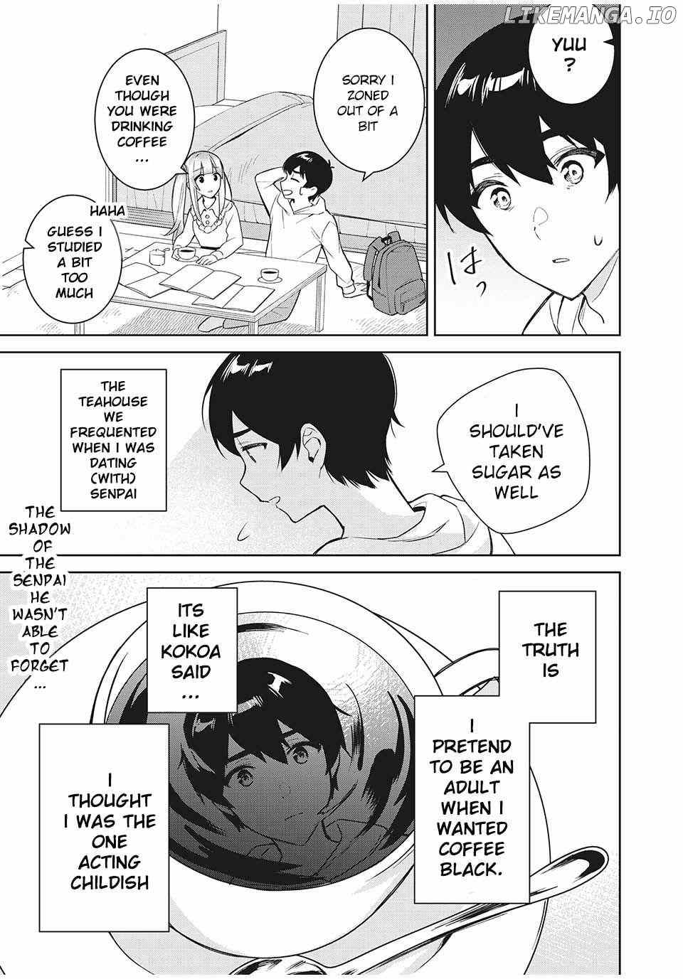 After a heartbreak, My Bitter Childhood Friend Is Now Sweet Like Sugar chapter 4.2 - page 12