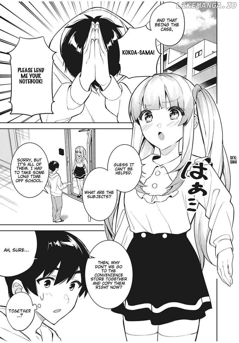 After a heartbreak, My Bitter Childhood Friend Is Now Sweet Like Sugar chapter 4.1 - page 7