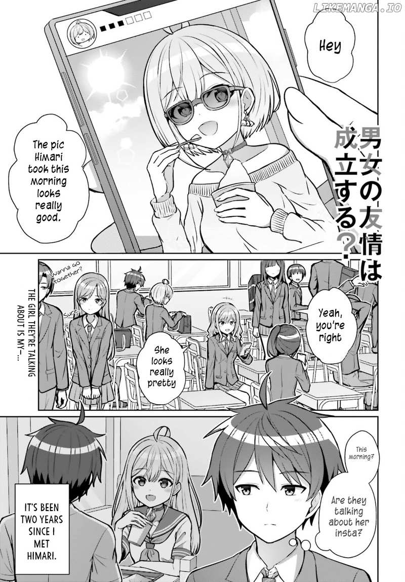 Danjo no Yujou wa Seiritsu suru? (Iya, Shinai!!) chapter 2 - page 1