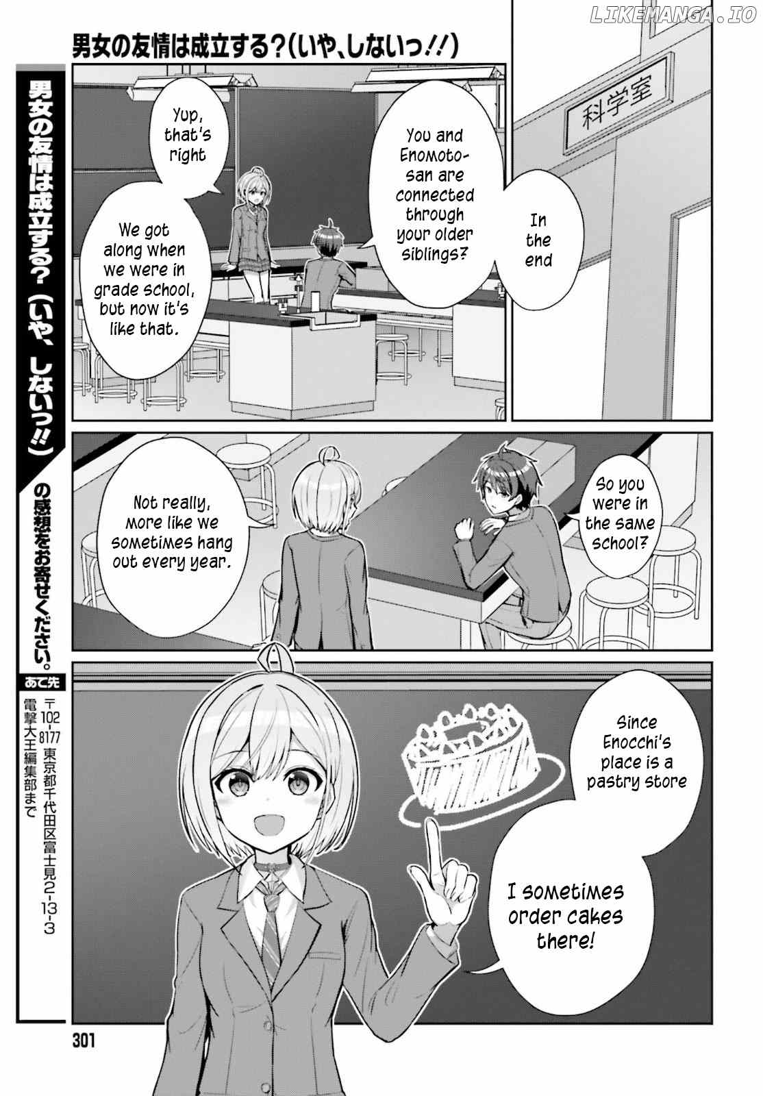 Danjo no Yujou wa Seiritsu suru? (Iya, Shinai!!) chapter 4 - page 15