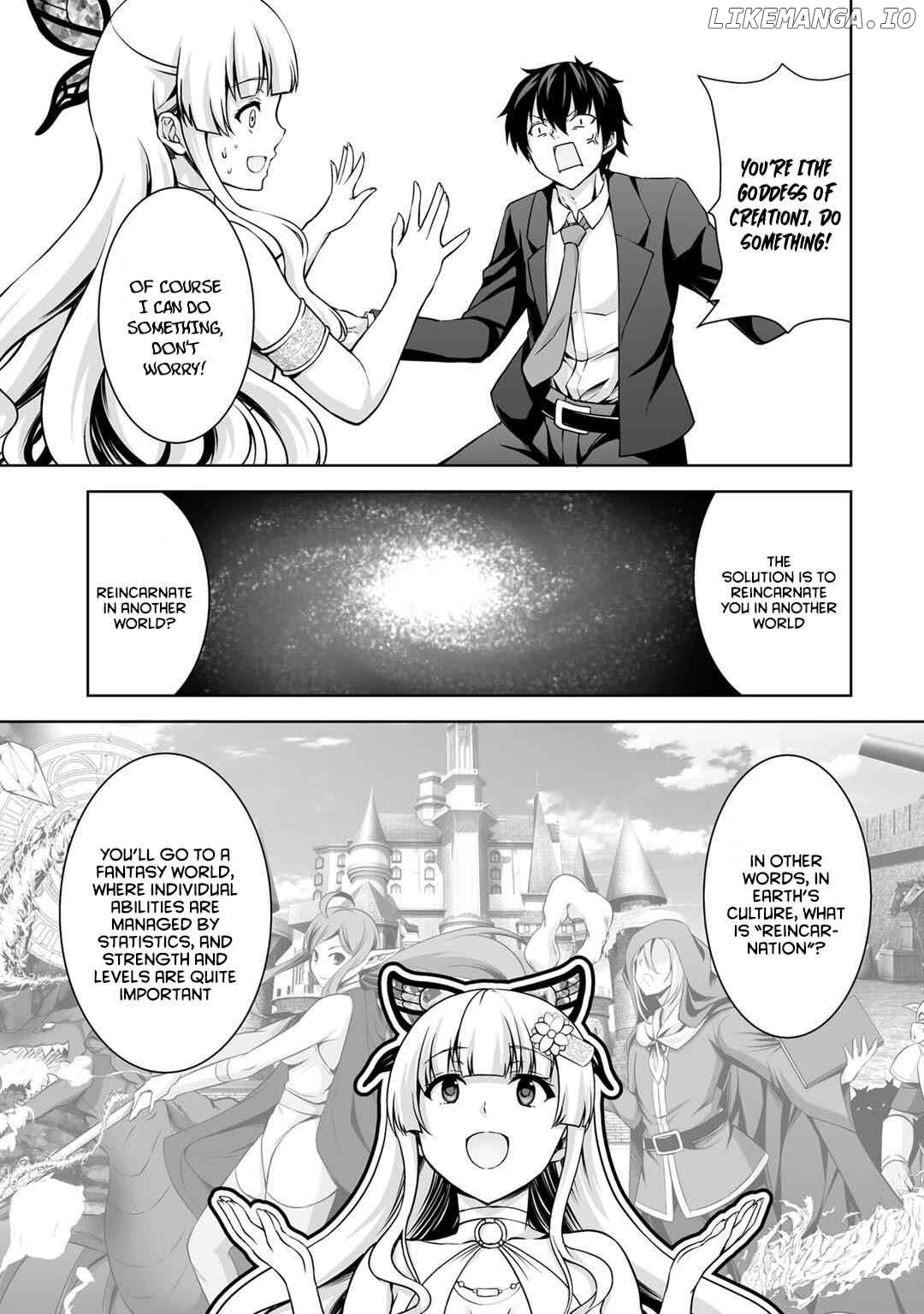 If He Died By The God’S Mistake, He Was Thrown Into Another World With A Cheat Gun chapter 1 - page 10