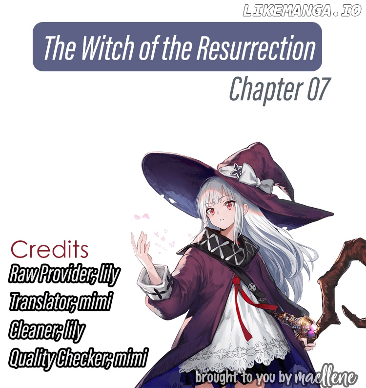 The Witch of Resurrection : Extras chapter 7 - page 4