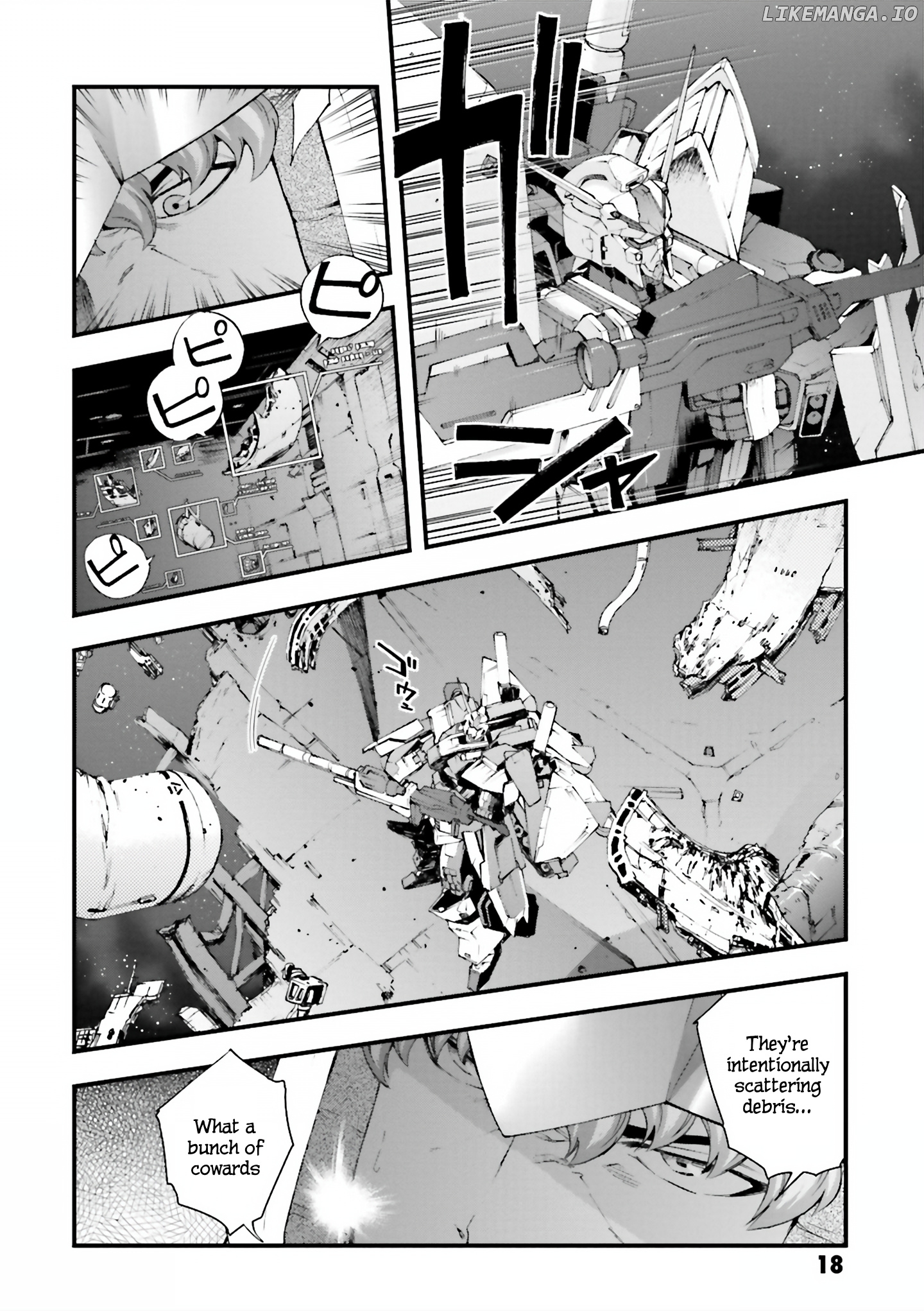 Mobile Suit Gundam U.c.0096 - Last Sun chapter 15 - page 19