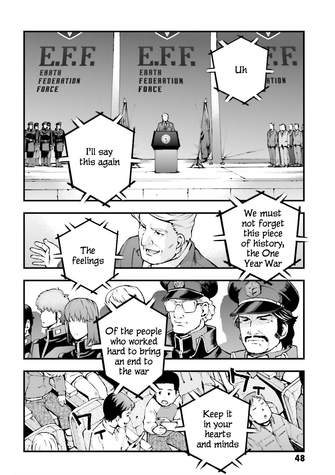 Mobile Suit Gundam U.c.0096 - Last Sun chapter 1 - page 46