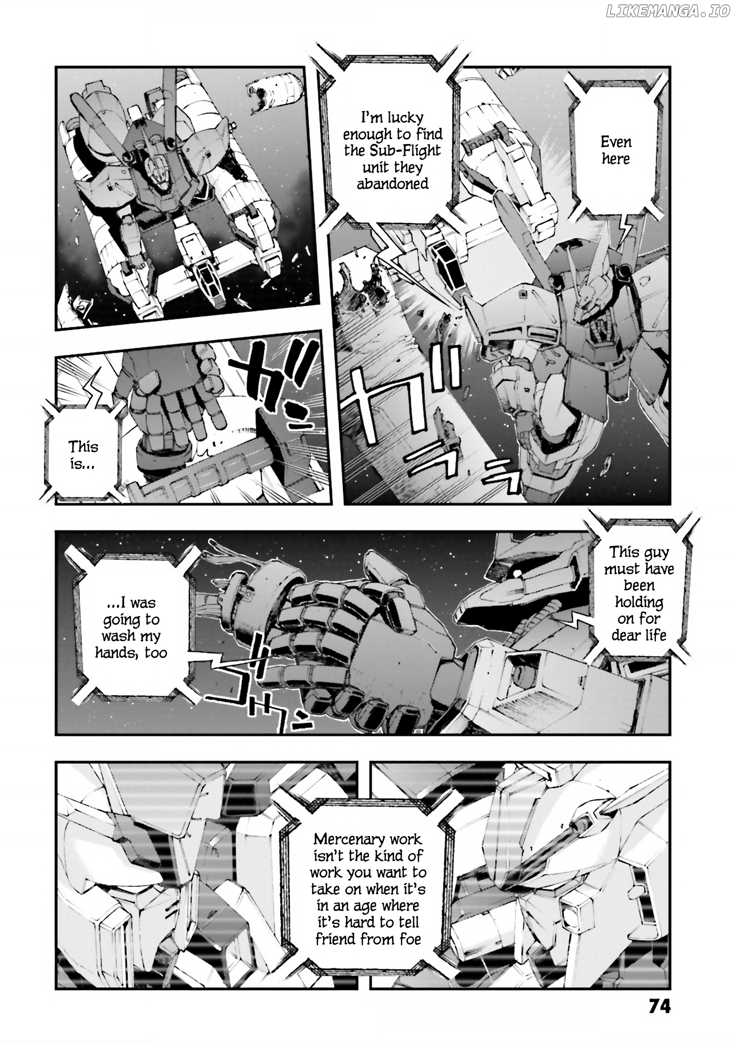 Mobile Suit Gundam U.c.0096 - Last Sun chapter 17 - page 4