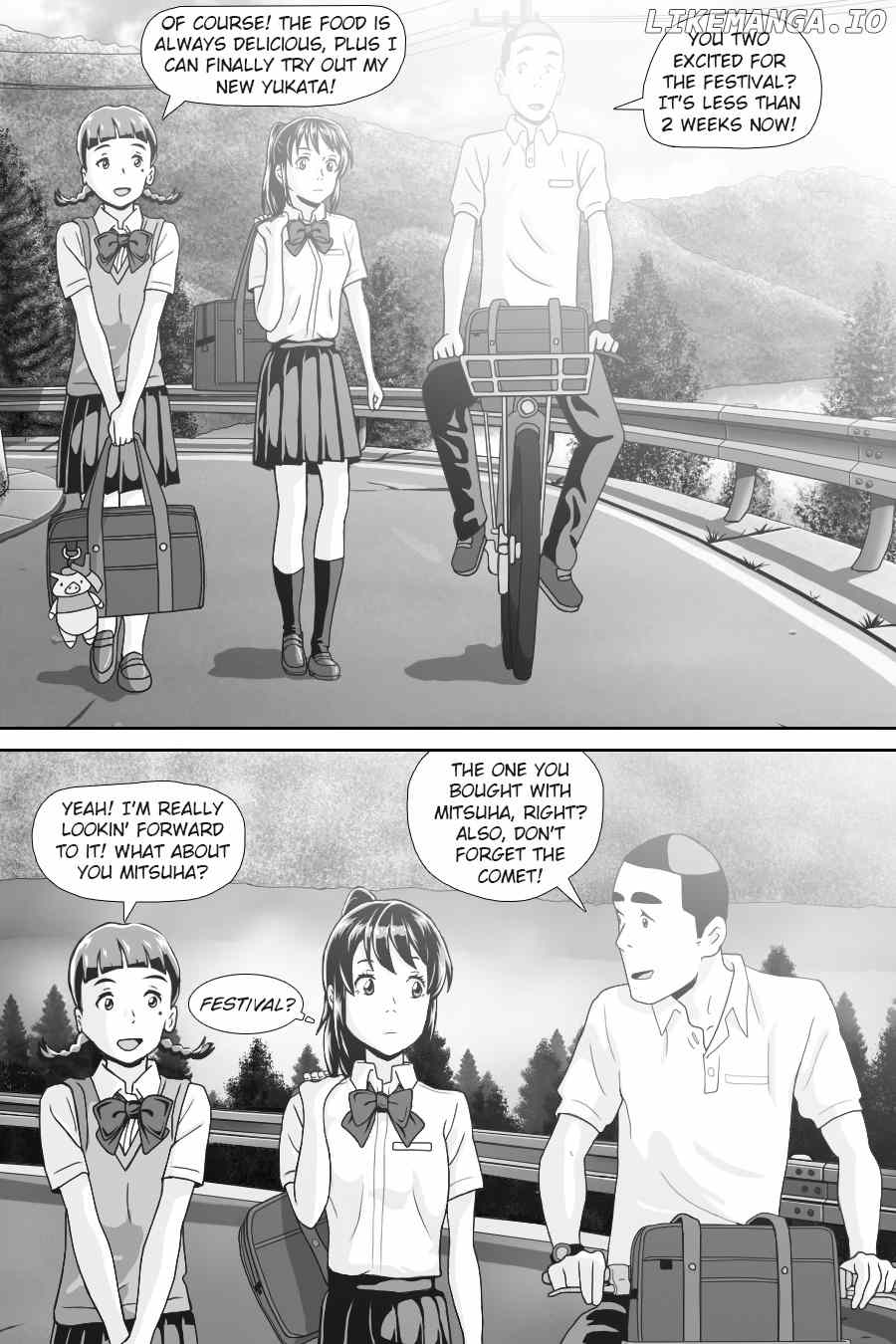 Kimi no Na wa - Thoughts & Dreams (Doujinshi) chapter 9 - page 10