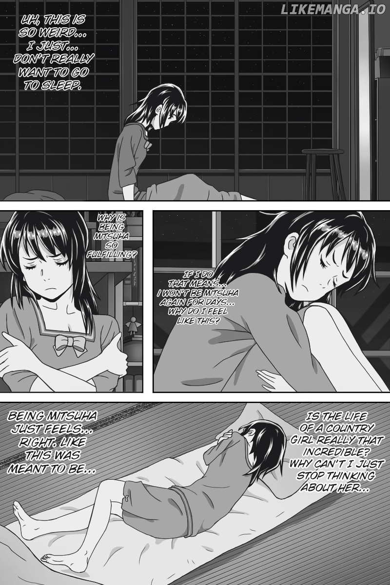 Kimi no Na wa - Thoughts & Dreams (Doujinshi) chapter 9 - page 40