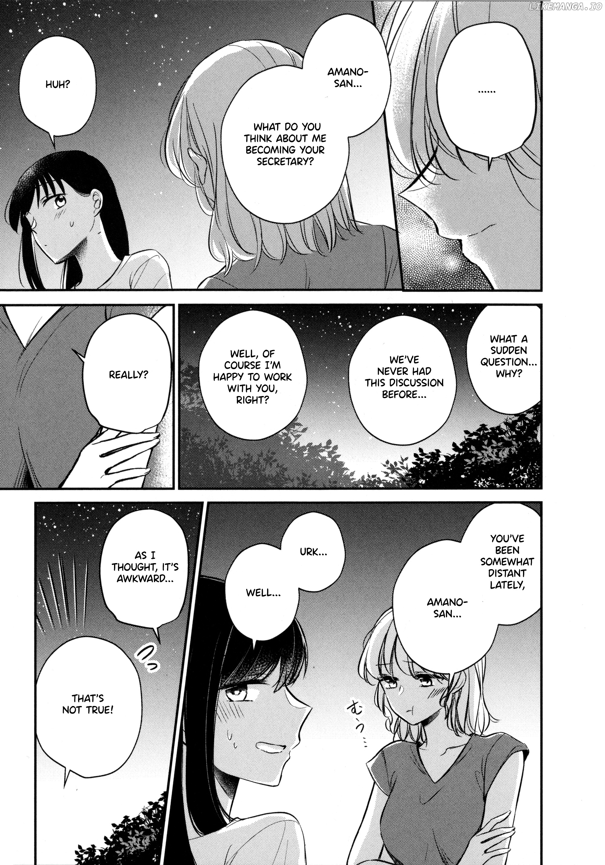 Sabishi Sugiru Onna Shachou Ga Lesbian Fuuzokujou Ni Byou De Ochiru Hanashi chapter 15.5 - page 13