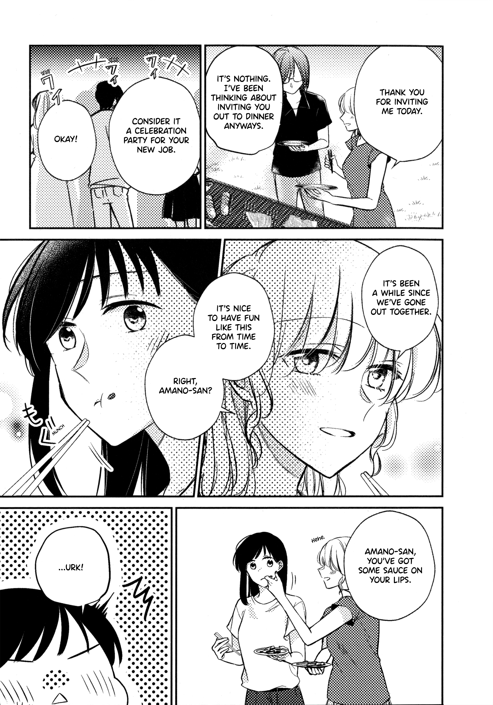 Sabishi Sugiru Onna Shachou Ga Lesbian Fuuzokujou Ni Byou De Ochiru Hanashi chapter 15.5 - page 9