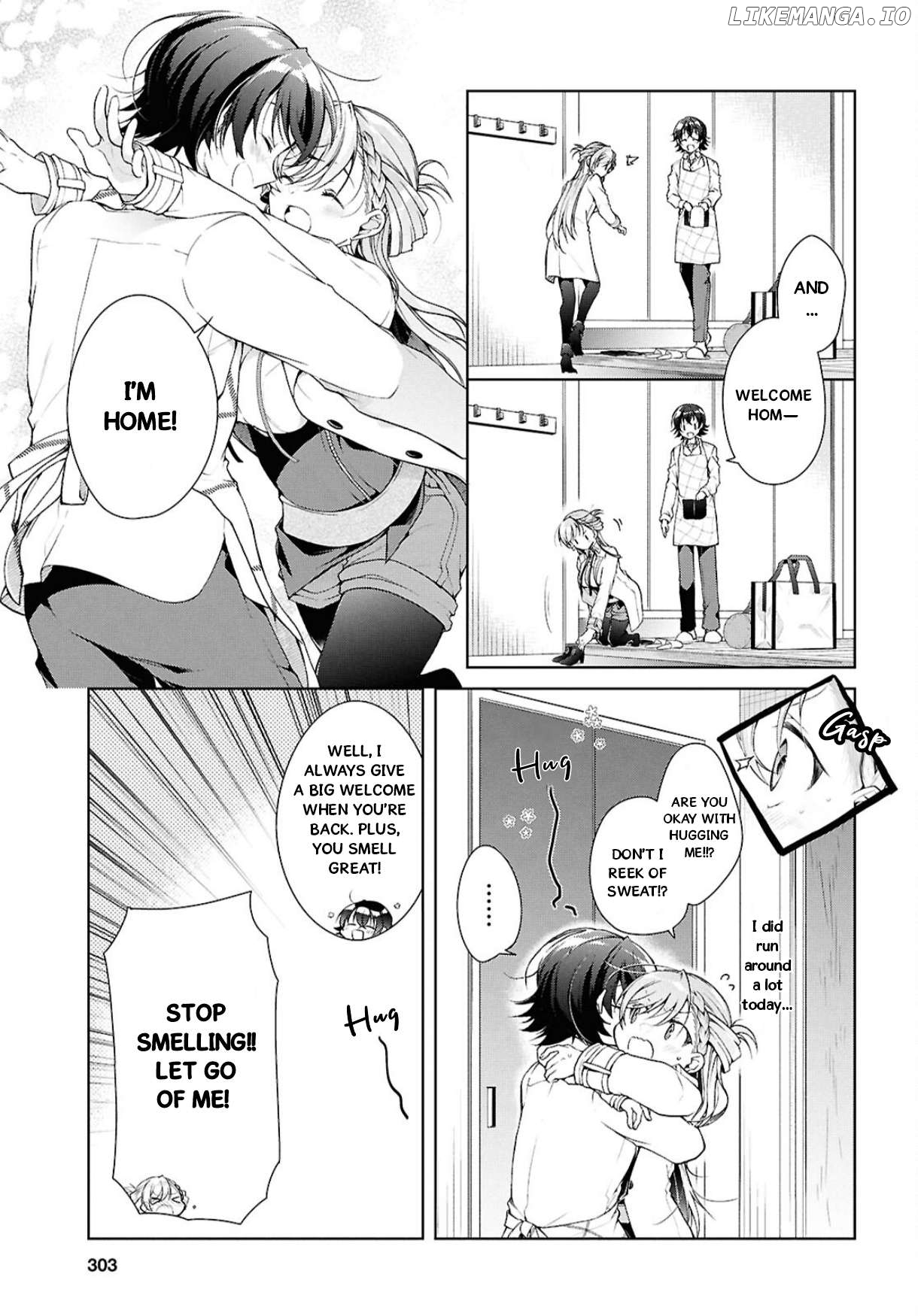 Isshiki-san wa Koi wo shiritai Chapter 38.1 - page 4