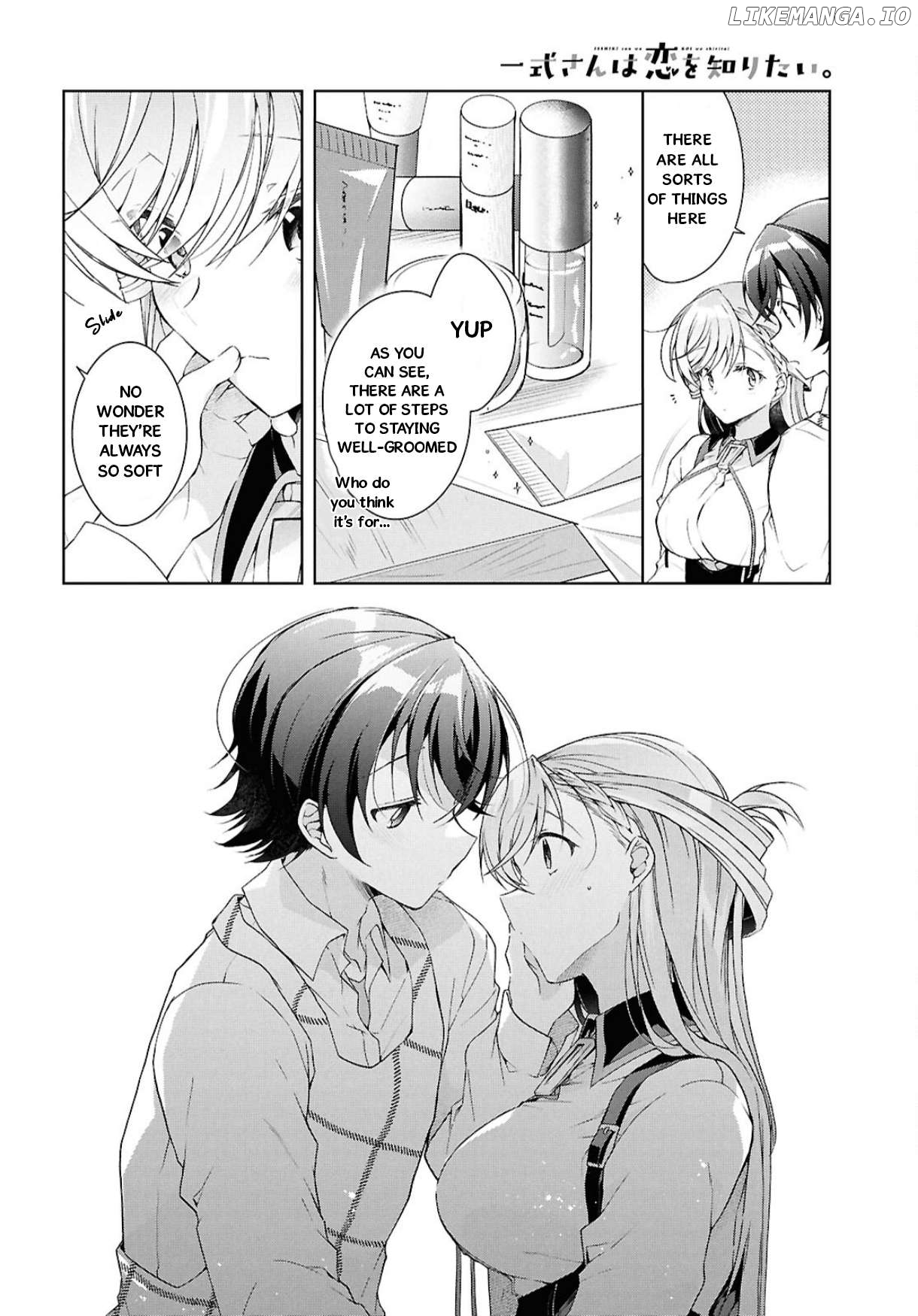 Isshiki-san wa Koi wo shiritai Chapter 38.1 - page 9