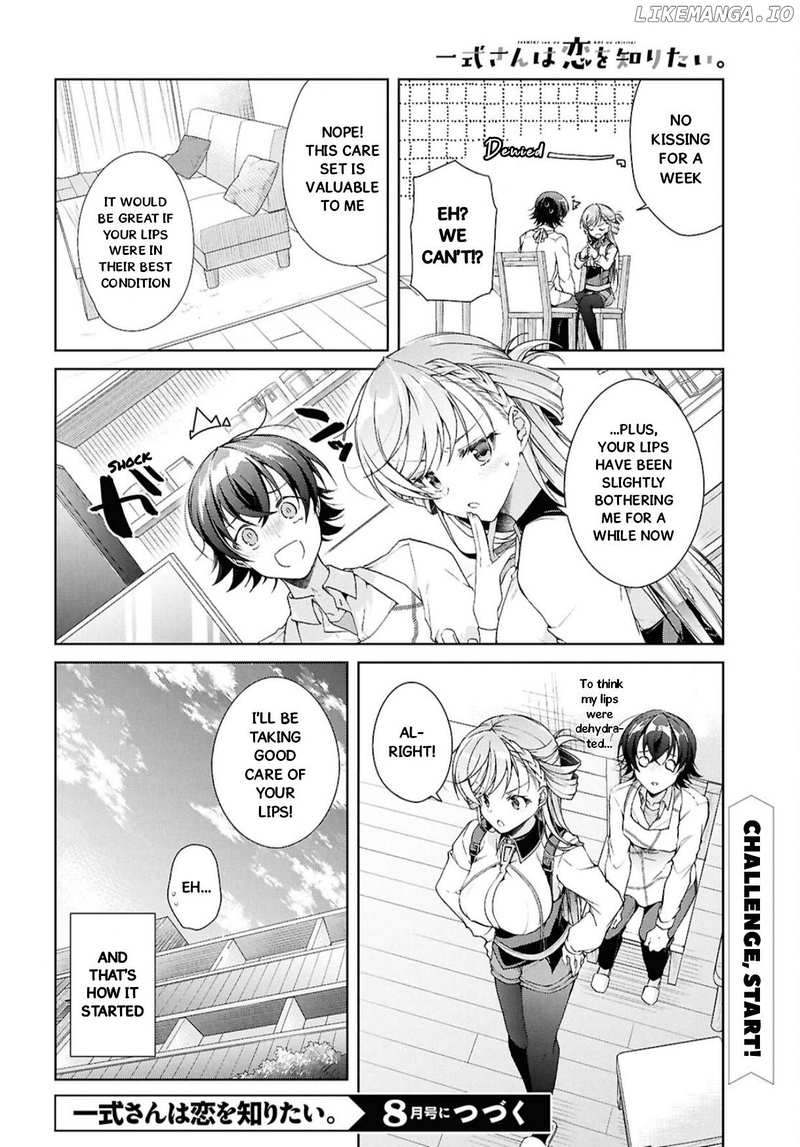 Isshiki-san wa Koi wo shiritai Chapter 38.1 - page 11