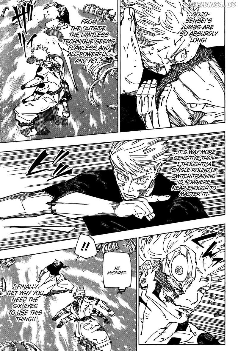 Jujutsu Kaisen Chapter 262.5 - page 6