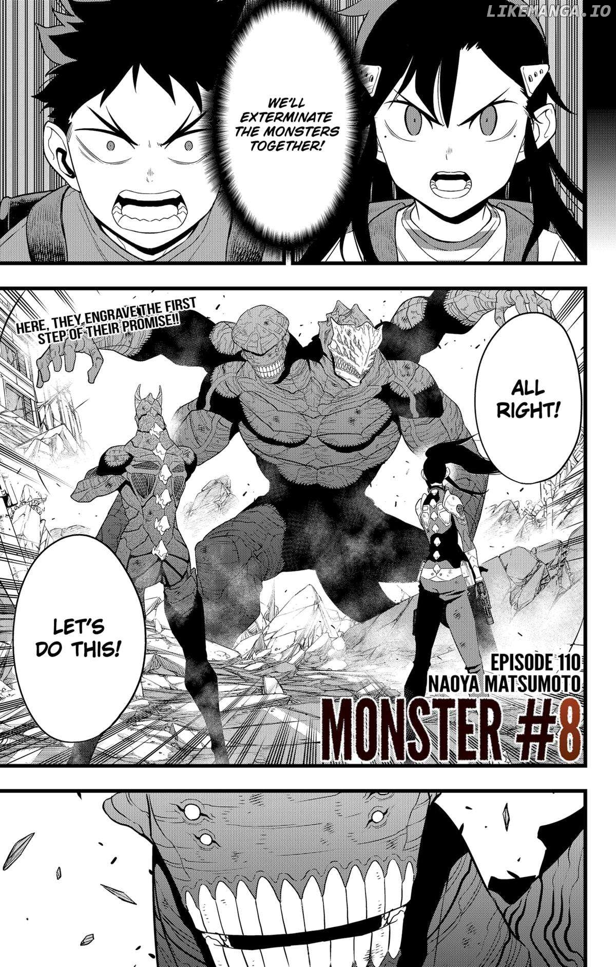 Kaiju No. 8 Chapter 110 - page 1