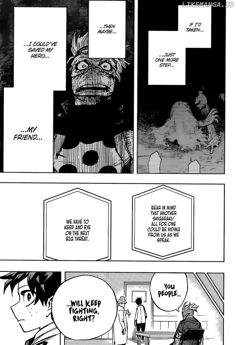 Boku No Hero Academia Chapter 427 - page 10