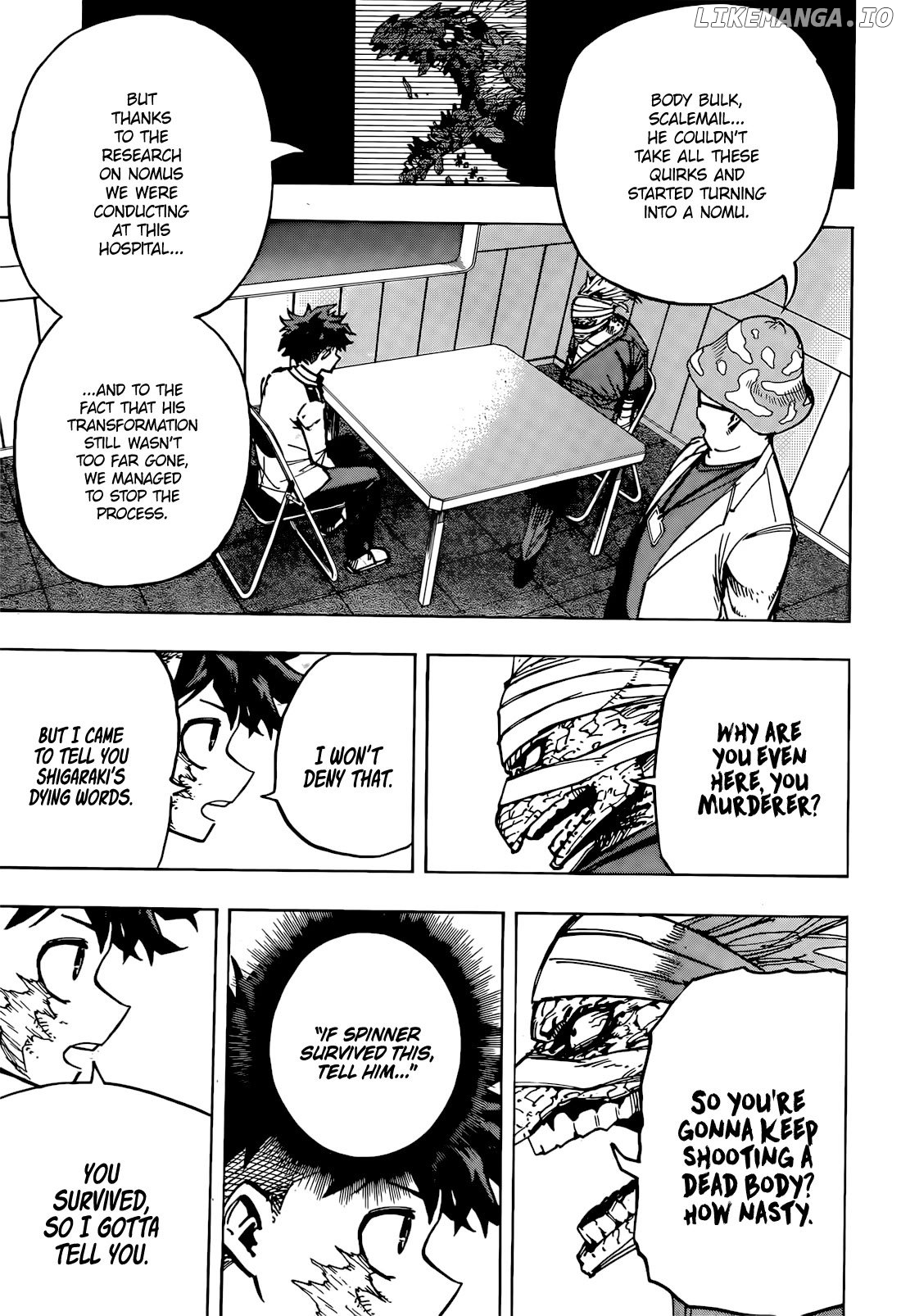 Boku No Hero Academia Chapter 427 - page 4